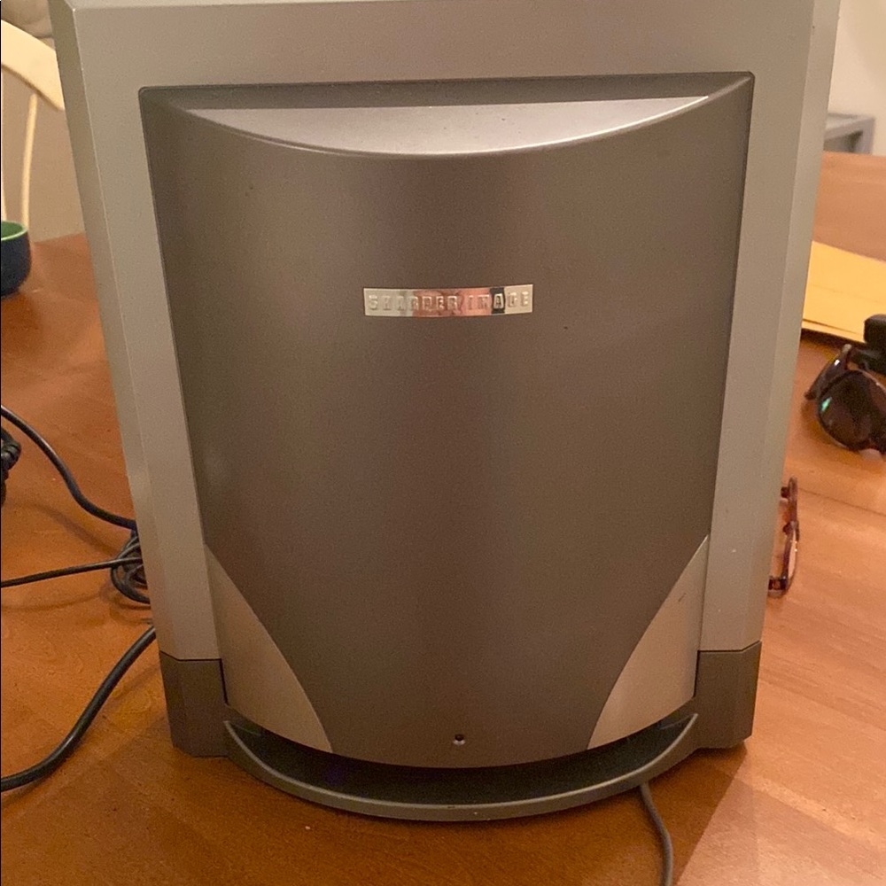 Sharper Image Gray  speaker